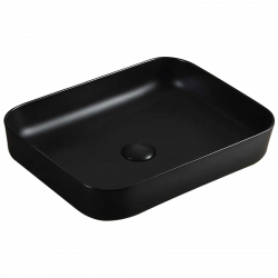 Square Slim Black Mat