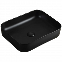 Square Slim Black Mat